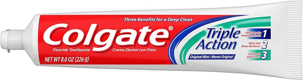 Colgate Triple Action 8.0 Oz